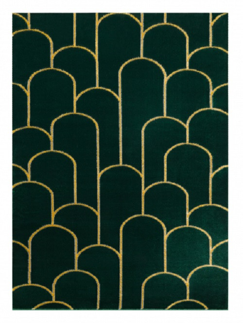 Kusový koberec Emerald 1021 green and gold - 140x190 cm Dywany Łuszczów 