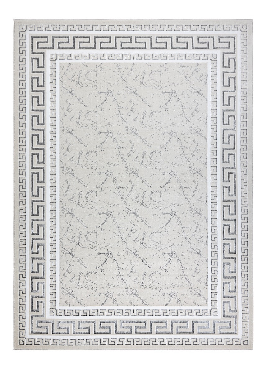 Kusový koberec Gloss 2813 57 greek ivory/grey - 140x190 cm Dywany Łuszczów 