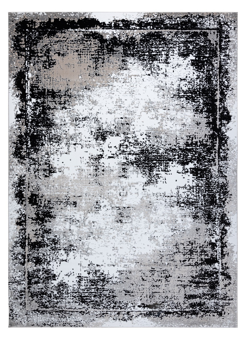 Kusový koberec Gloss 8493 78 Vintage grey/black - 80x150 cm Dywany Łuszczów 