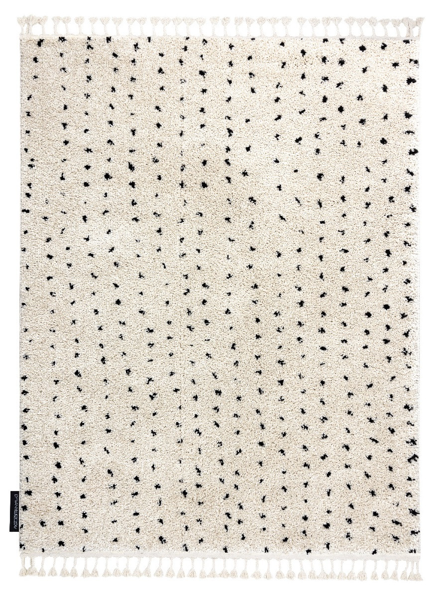Kusový koberec Berber Syla B752 dots cream - 200x290 cm Dywany Łuszczów 