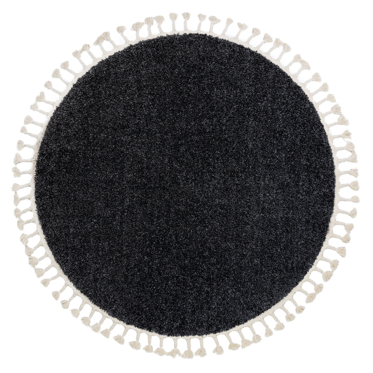 Kusový koberec Berber 9000 grey kruh - 120x120 (priemer) kruh cm Dywany Łuszczów 