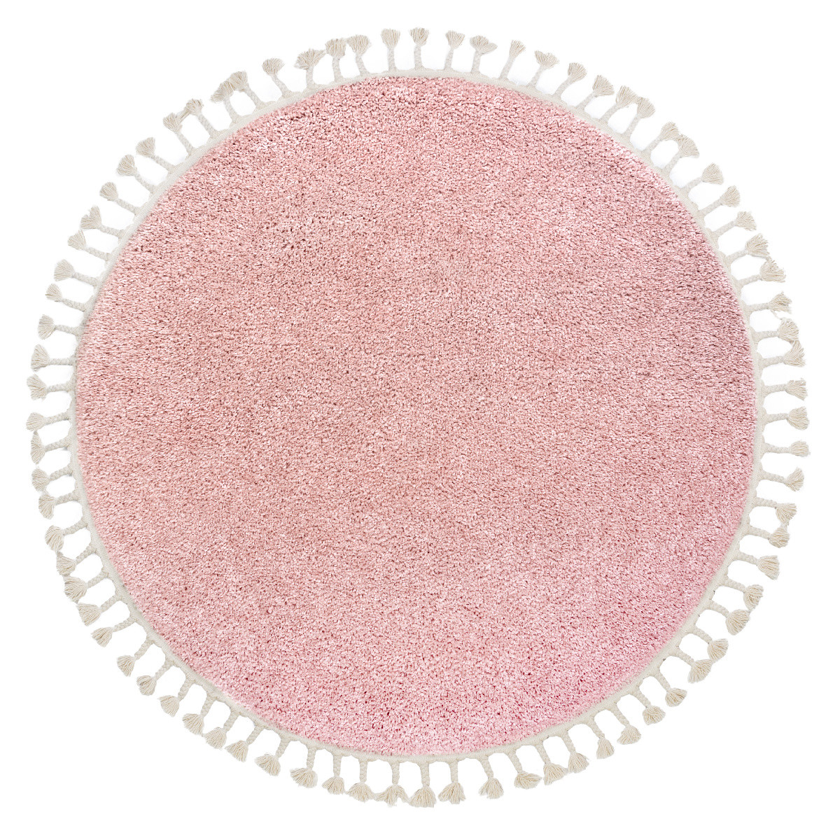 Kusový koberec Berber 9000 pink kruh - 120x120 (priemer) kruh cm Dywany Łuszczów 