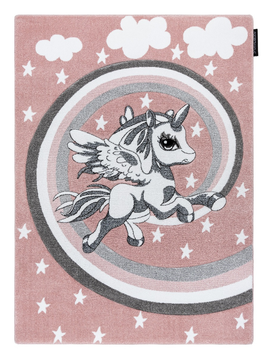Detský kusový koberec Petit Pony pink - 140x190 cm Dywany Łuszczów 