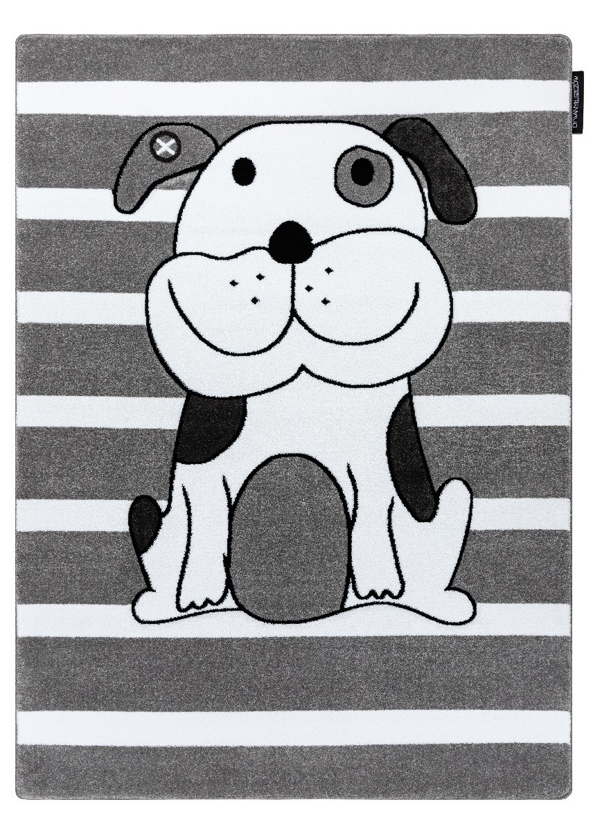 Dywany Łuszczów, Detský kusový koberec Petit Puppy grey, 120x170, šedá, detská izba