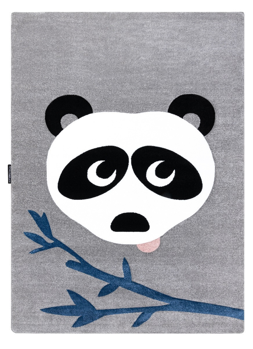 Dywany Łuszczów, Detský kusový koberec Petit Panda grey, 120x170, šedá, detská izba