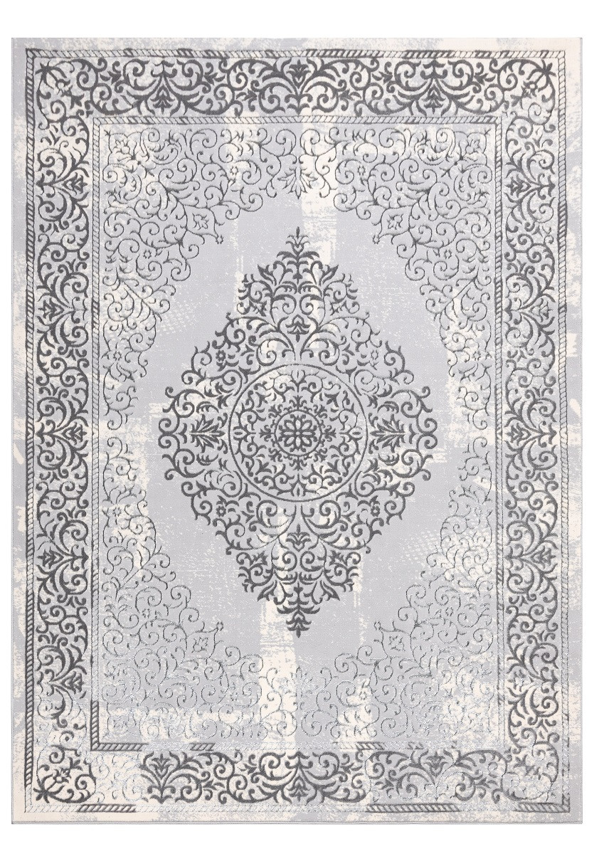 Kusový koberec Core W7161 Vintage rosette grey - 180x270 cm Dywany Łuszczów 