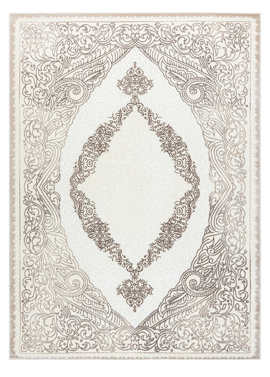 Dywany Łuszczów, Kusový koberec Core 8111 Ornament Vintage beige, 160x220, béžová, chodba / predsieň
