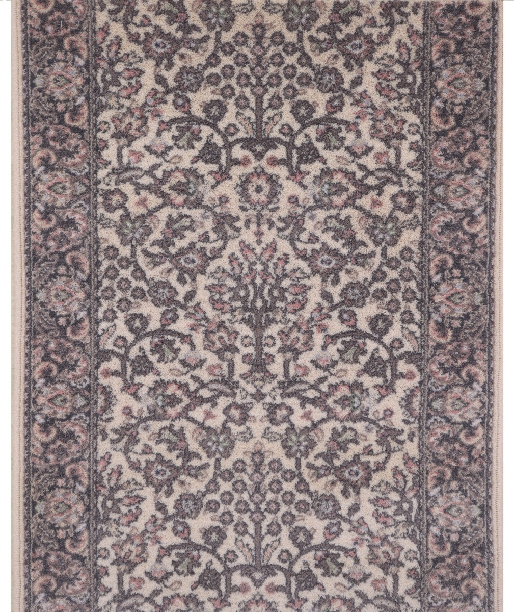 Agnella, Orientálny behúň na mieru Isfahan Forenza alabaster, šíre 80 cm, ružová, chodba / predsieň