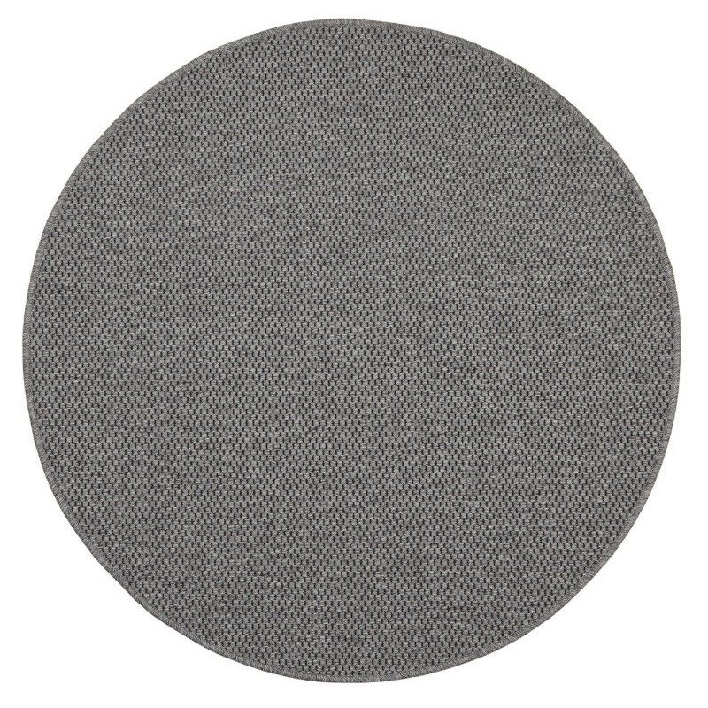 Kusový koberec Nature tmavo béžový okrúhly - 80x80 (priemer) kruh cm Vopi koberce 