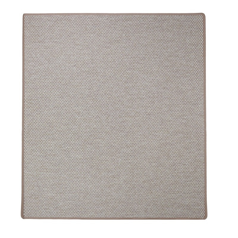 Kusový koberec Nature svetle béžový štvorec - 180x180 cm Vopi koberce 