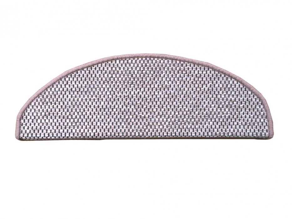 Vopi Nášľapy na schody Nature svetlo béžový polkruh, samolepiaci - 24x65 polkruh (rozmer vrátane ohybu)