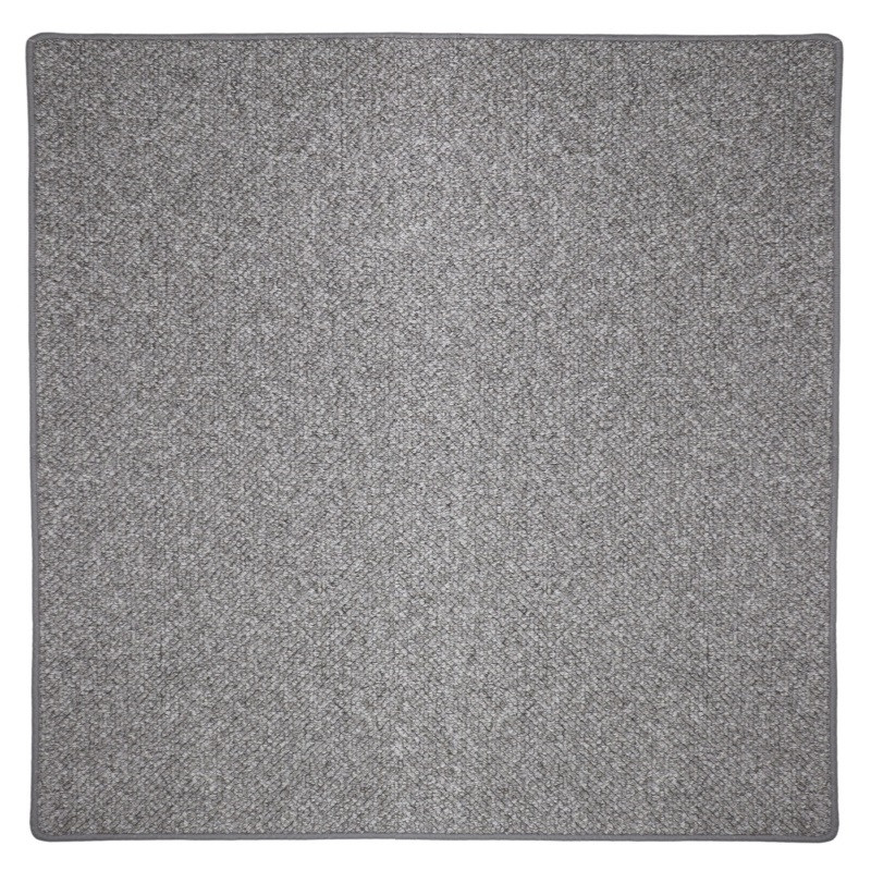 Kusový koberec Wellington sivý štvorcový - 60x60 cm Vopi koberce 