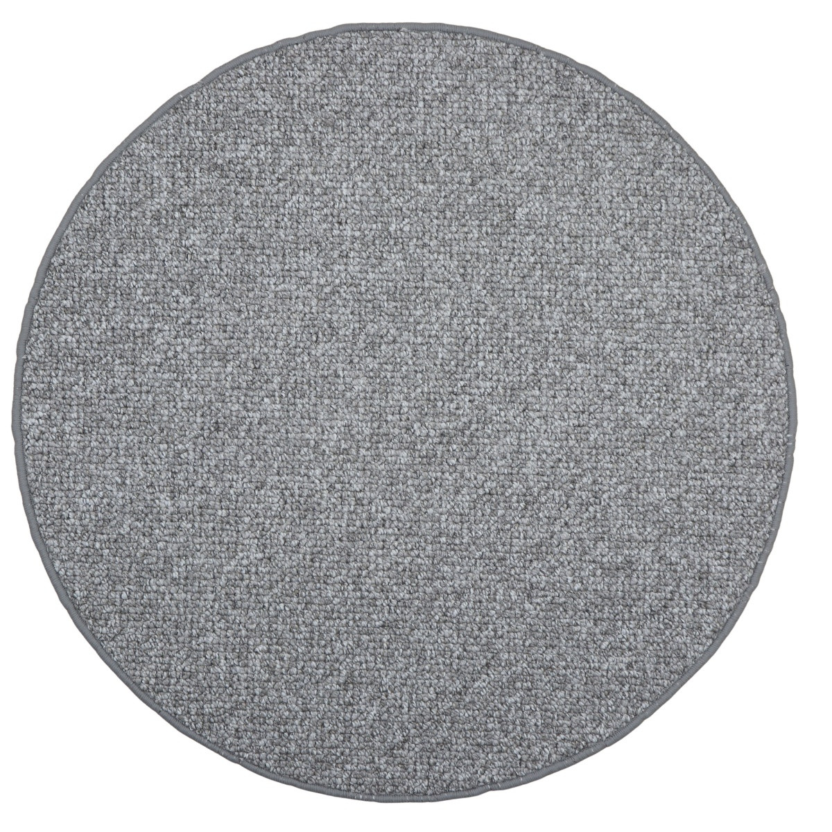Kusový koberec Wellington sivý kruh - 100x100 (priemer) kruh cm Vopi koberce 