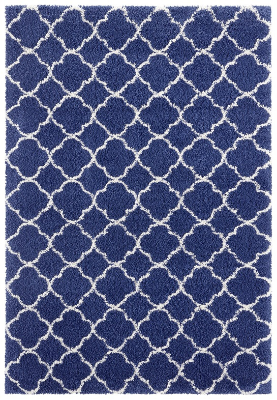 Hanse Home, AKCIA: 80x150 cm Kusový koberec Grace 104406 Blue / Cream, modrá, obývacia izba