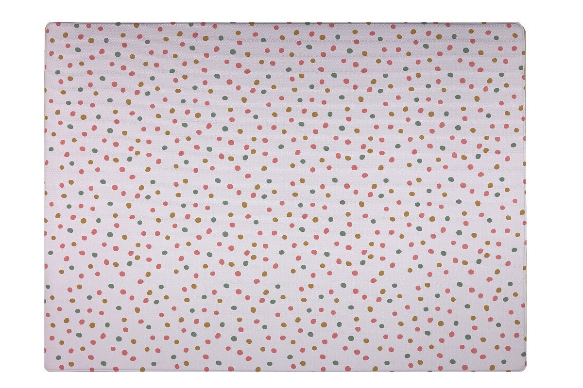 Detský penový koberec All about dots – na von aj na doma - 100x140 cm Little gem. carpets 