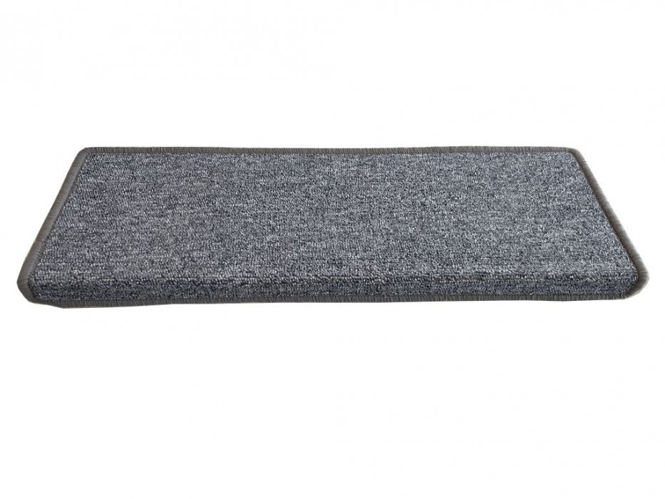 Vopi Nášľapy na schody Astra šedá obdĺžnik, samolepiaci - 25x80 obdĺžnik (rozmer vrátane ohybu)