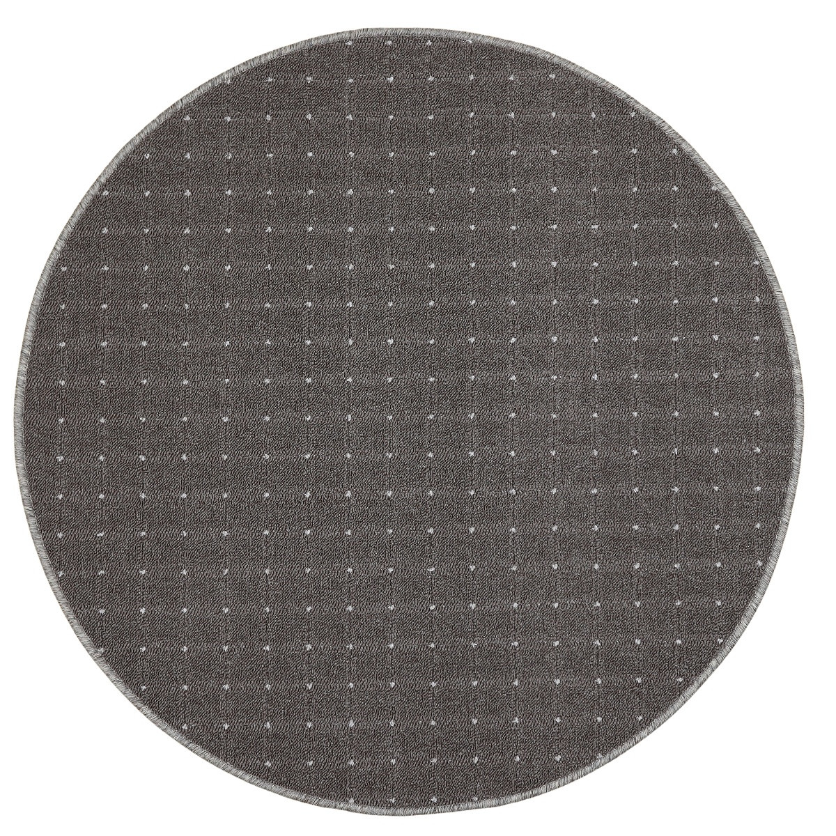 Kusový koberec Udinese hnedý kruh