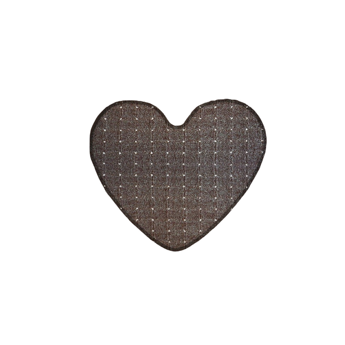Kusový koberec Udinese hnedý srdca