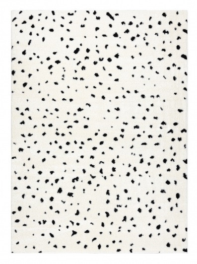 Dywany Łuszczów, Kusový koberec Mode 8508 cream/black, 120x170, biela, chodba / predsieň