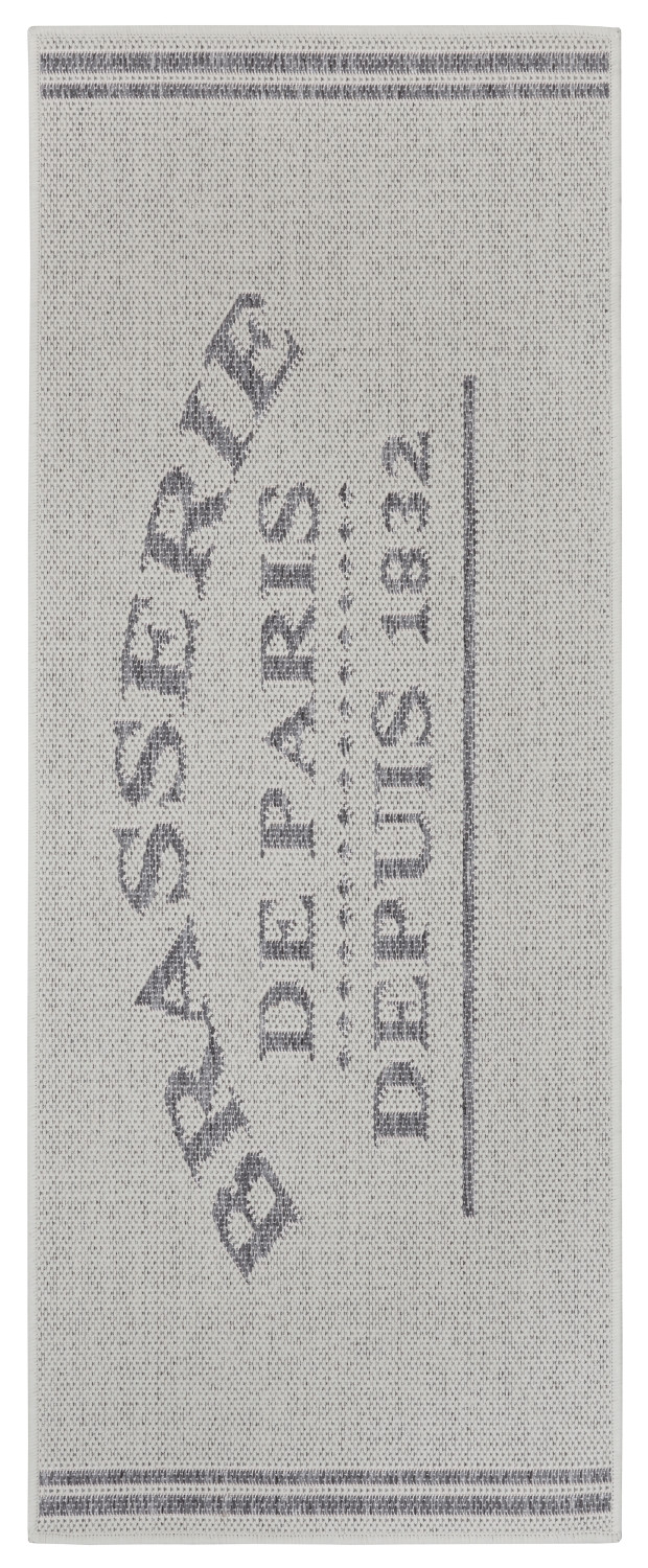 Hanse Home, Behúň Cucina Brasserie de Paris 105625 Cream Grey, 92x150, biela, kuchyňa