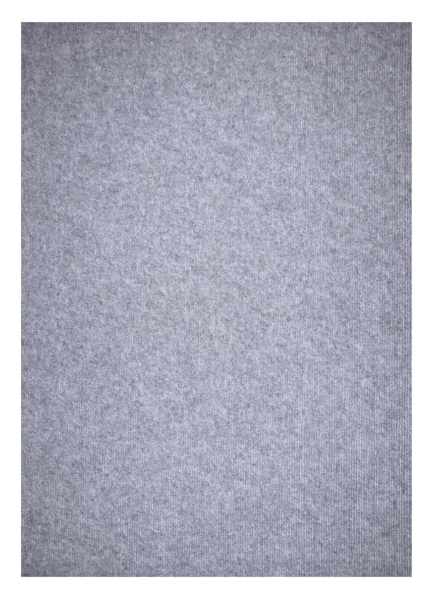 Vopi, Kusový koberec Quick step sivý, 80x150, šedá, chodba / predsieň