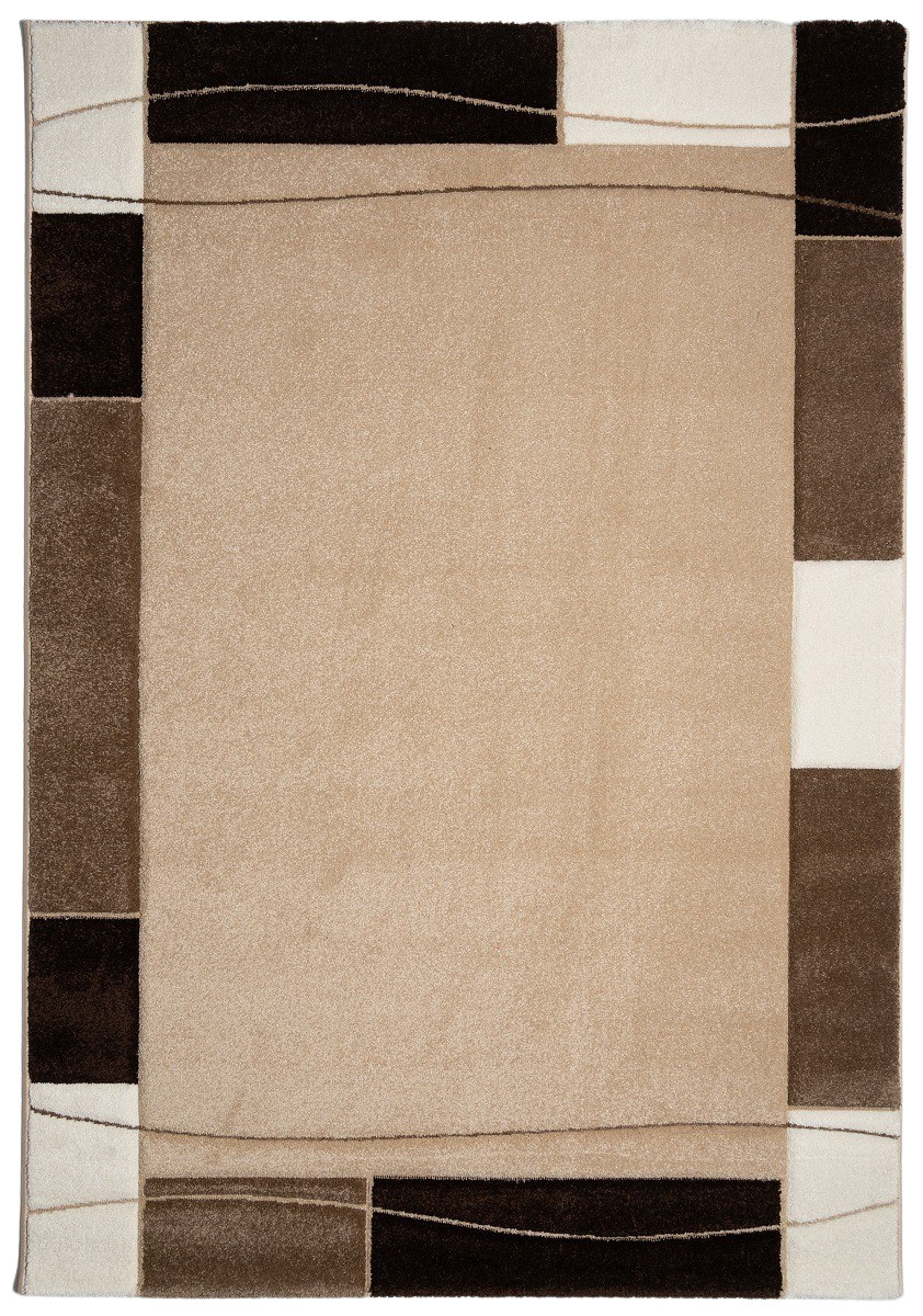 Spoltex, Kusový koberec Cascada Plus beige 6294, 80x150, béžová, chodba / predsieň