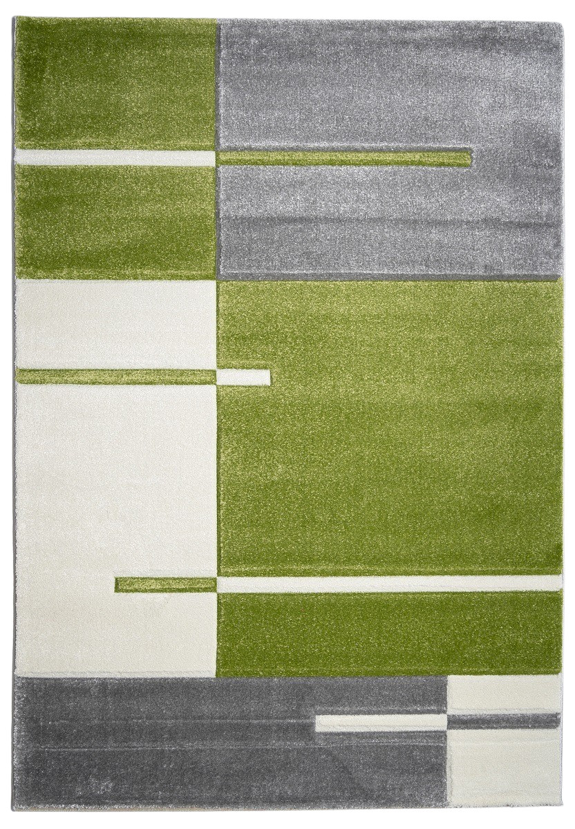 Ayyildiz, Kusový koberec Hawaii 1310-01 Green, 80x150, zelená, kancelária