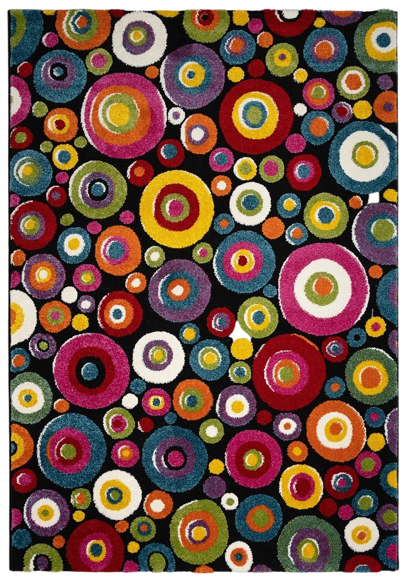 Medipa (Merinos), Kusový koberec Relief 22842-110 Multicolor, 160x230, viacfarebná, detská izba