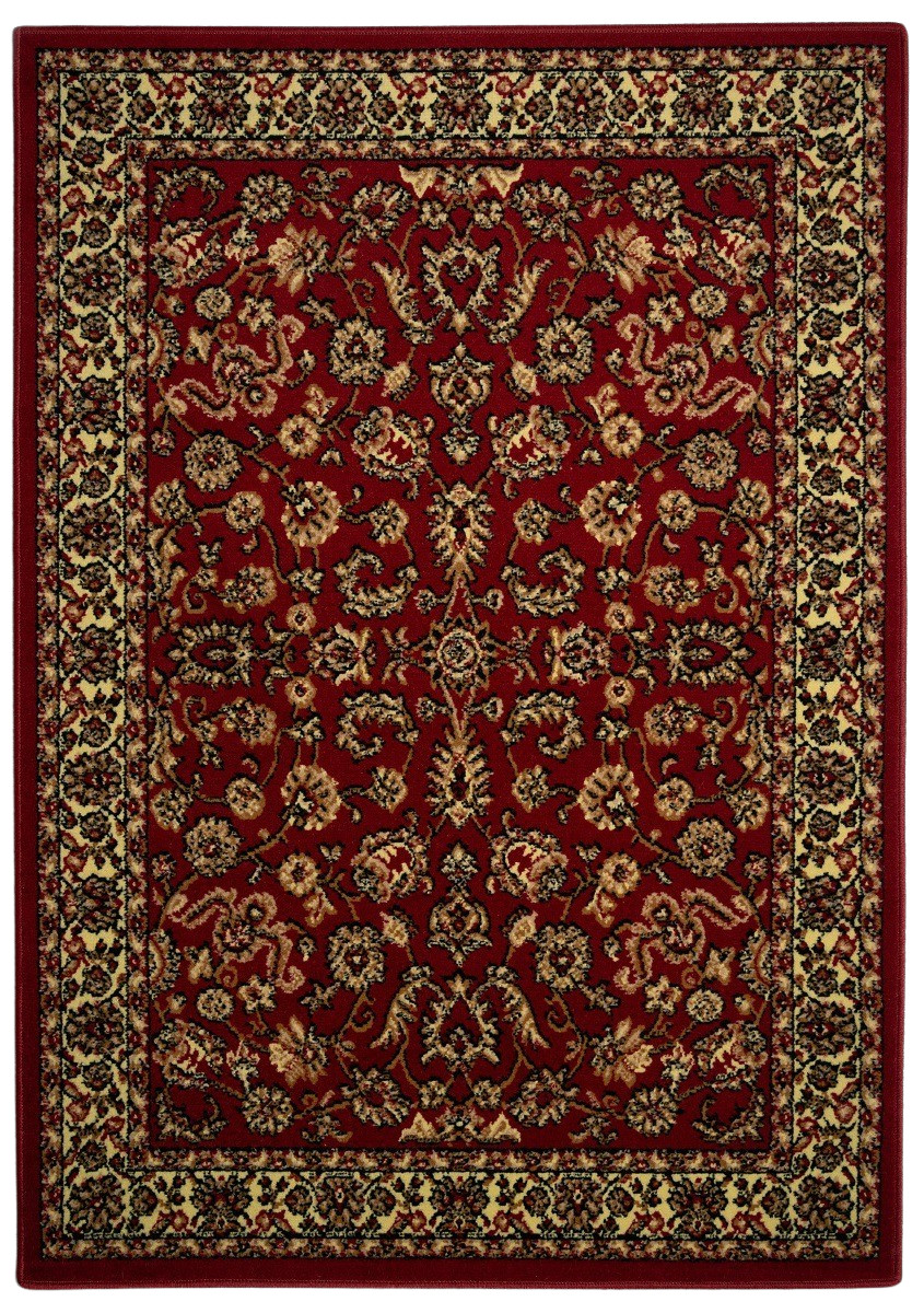 Spoltex, Kusový koberec Samira New Red 12002-011, 240x320, červená, chodba / predsieň