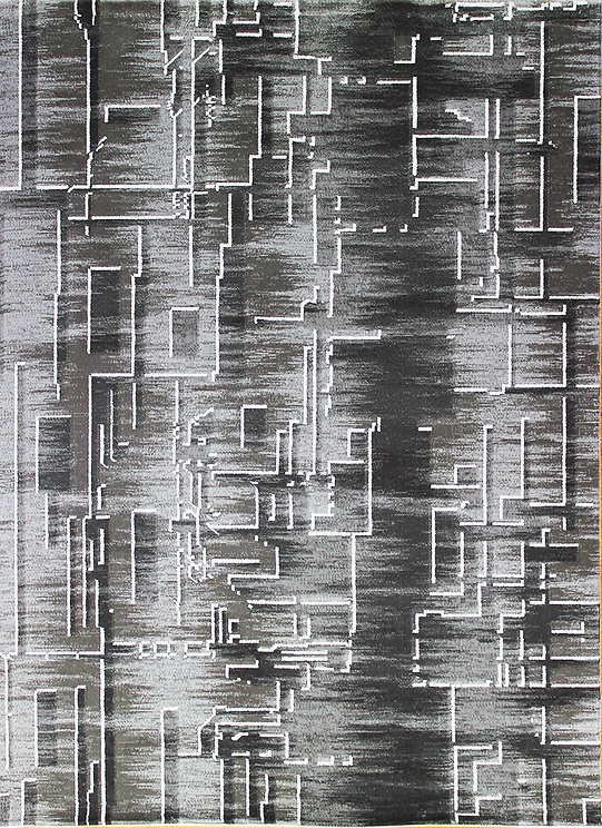 Berfin Dywany, Kusový koberec Dizayn 2219 Grey, 200x290, šedá