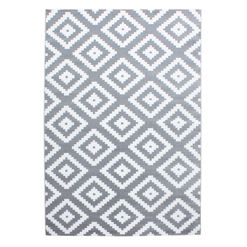 Ayyildiz, Kusový koberec Plus 8005 grey, 120x170, šedá, chodba / predsieň