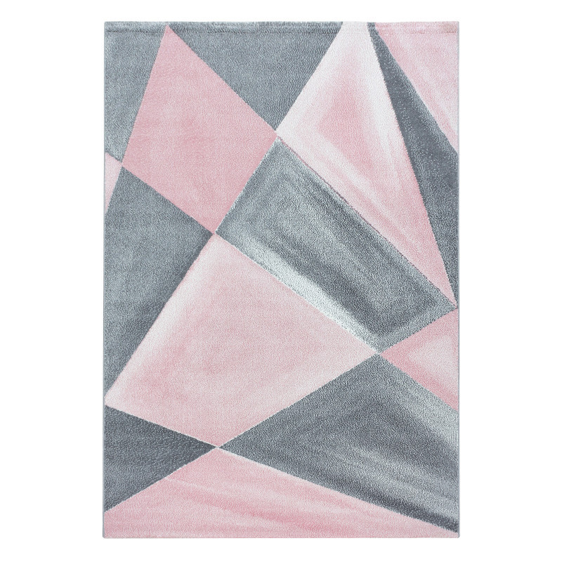 Ayyildiz, Kusový koberec Beta 1130 pink, 120x170, ružová, chodba / predsieň