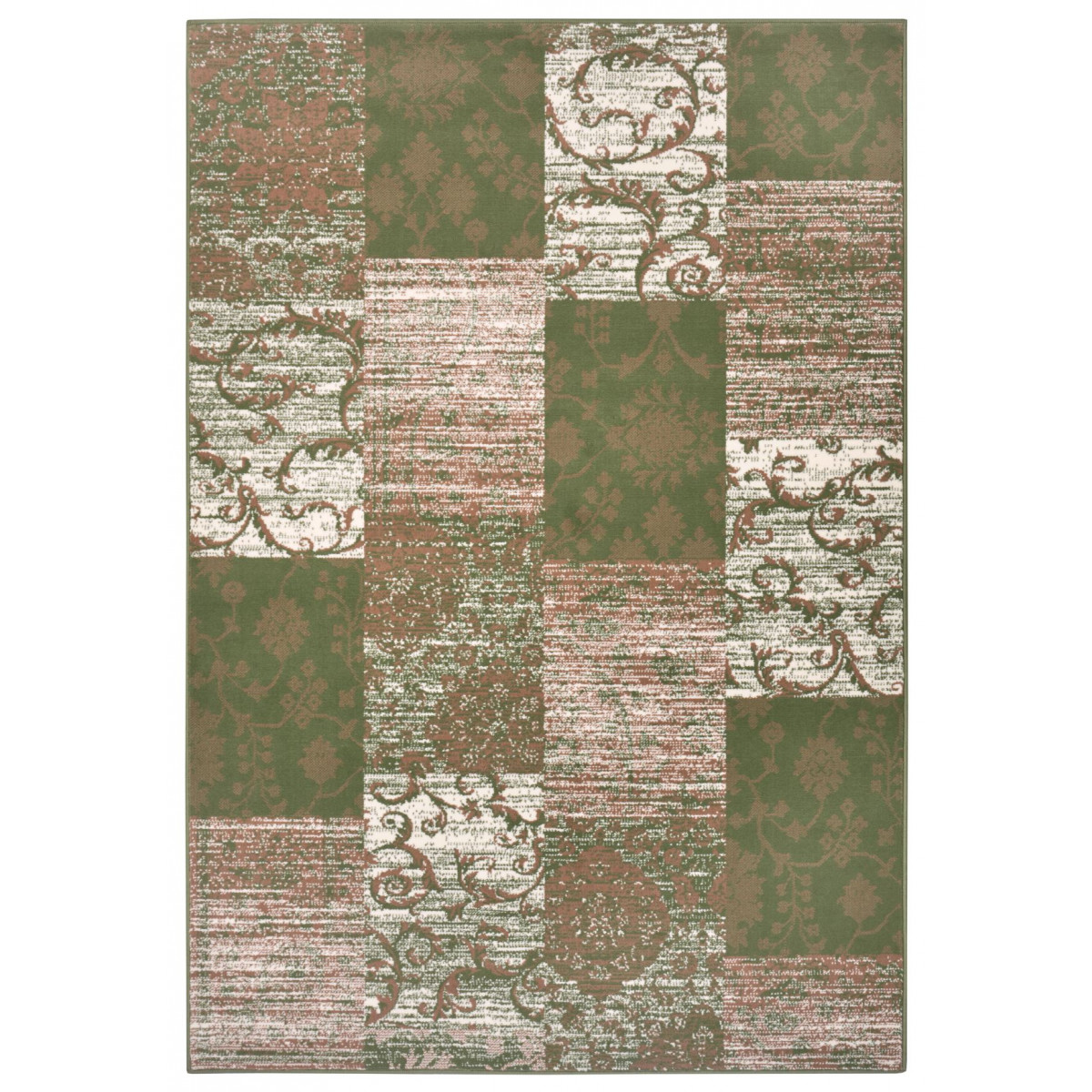 AKCIA: 120x170 cm Kusový koberec Gloria 105521 Green Creme