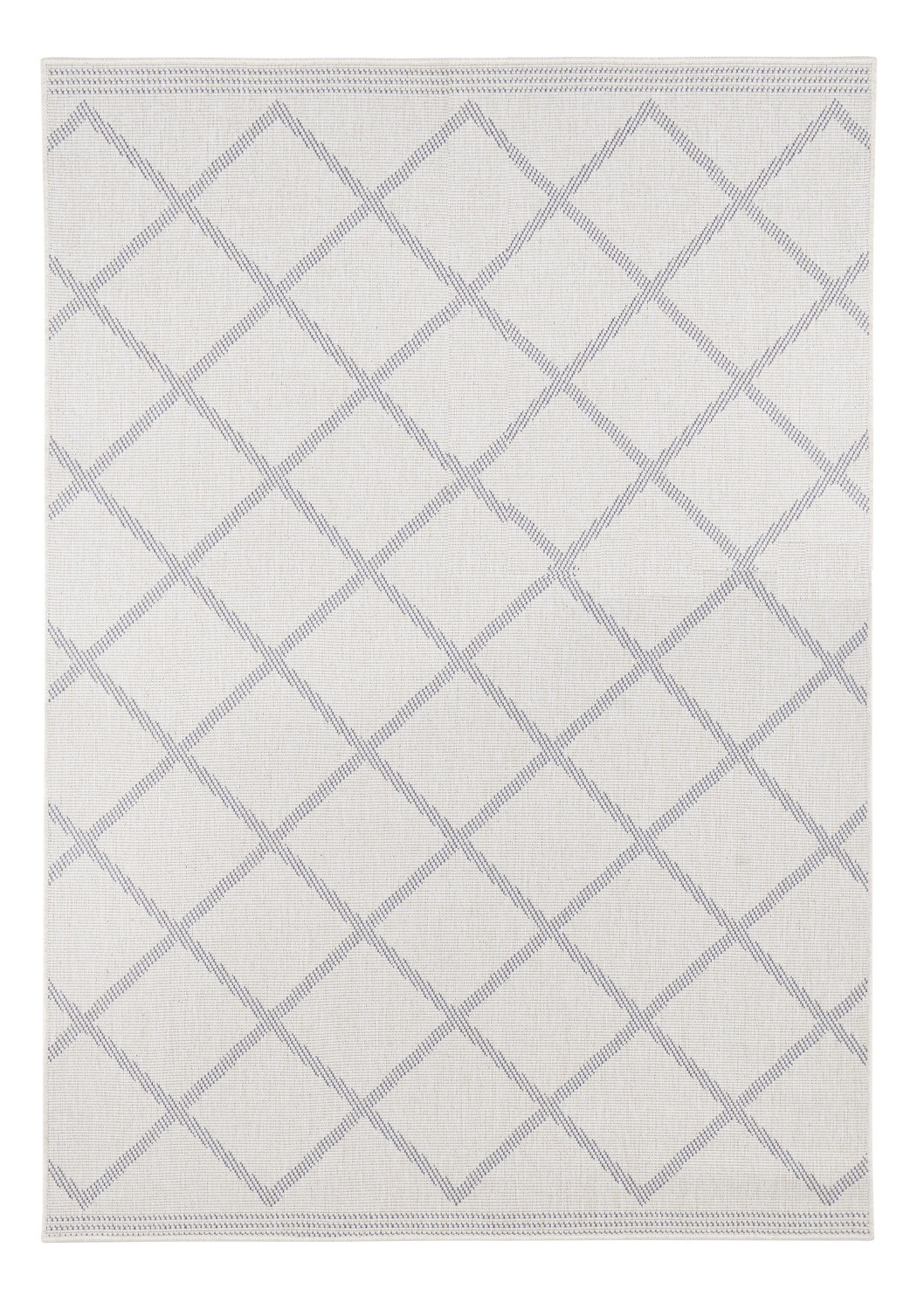 Kusový koberec Twin Supreme 103759 Blue / Cream – na von aj na doma - 160x230 cm NORTHRUGS - Hanse Home koberce 