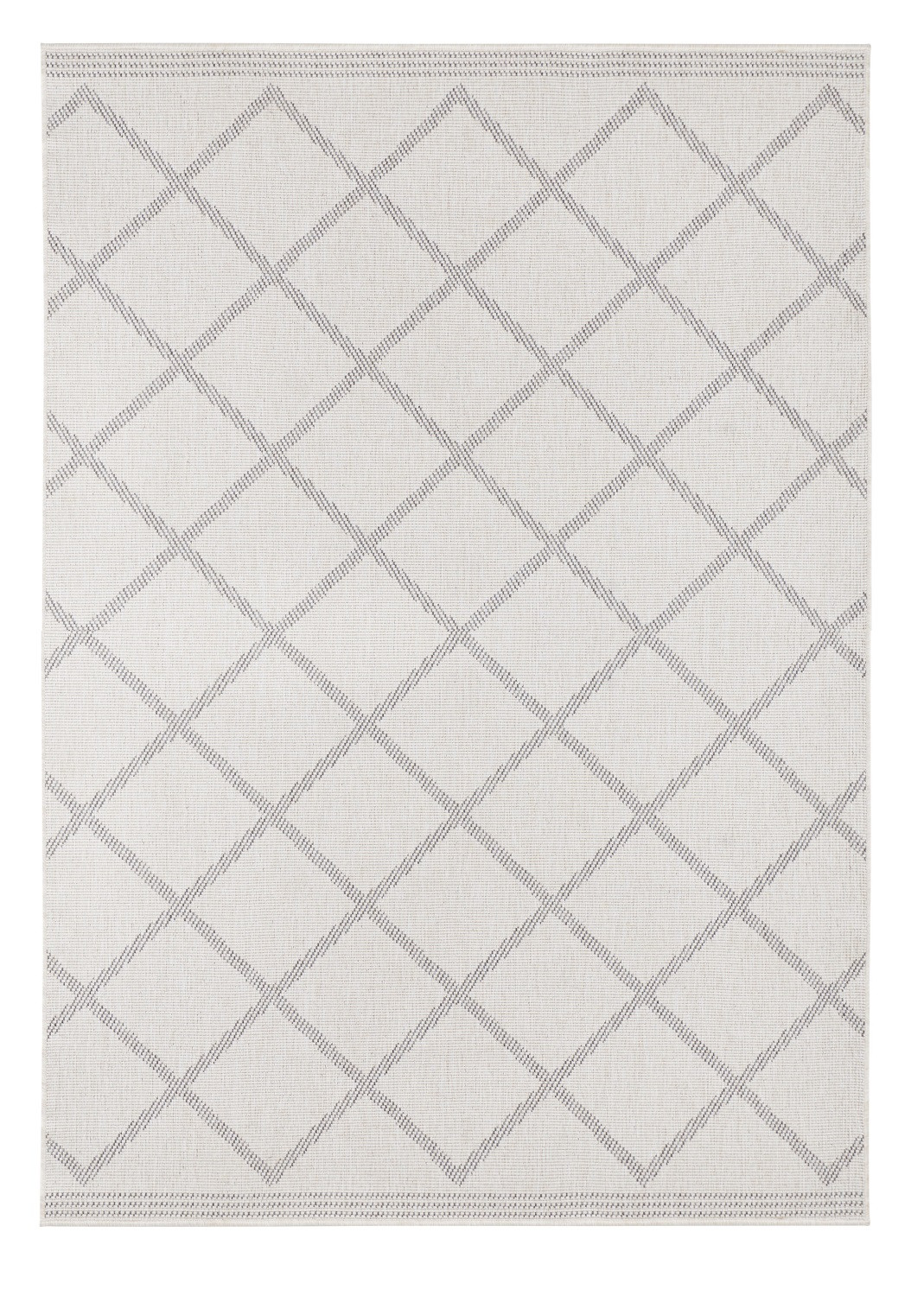 Kusový koberec Twin Supreme 103760 Grey / Cream – na von aj na doma - 120x170 cm NORTHRUGS - Hanse Home koberce 
