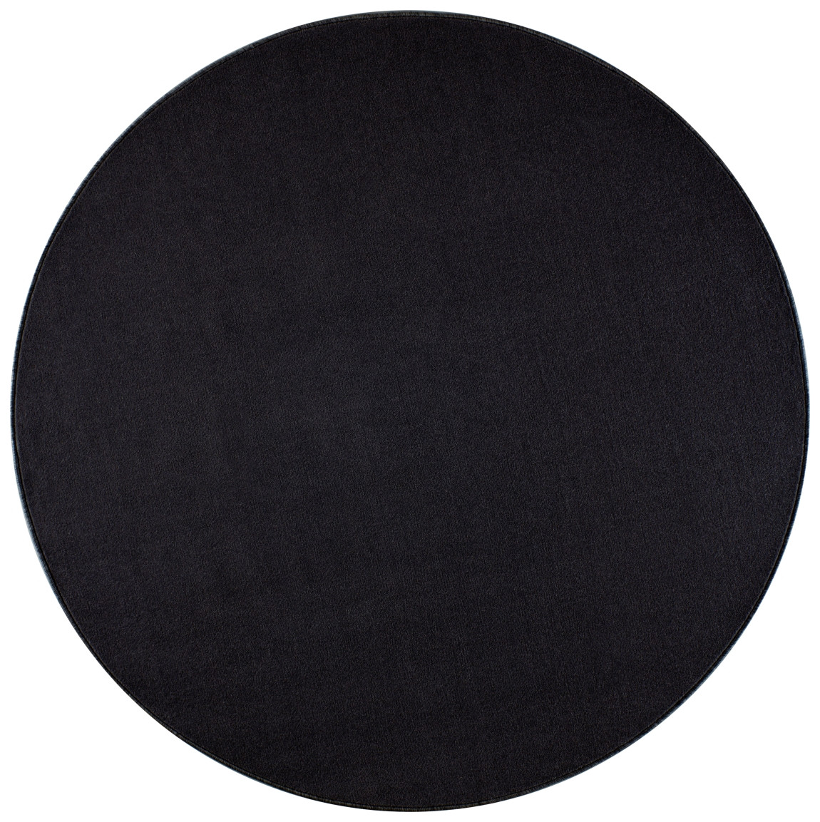 Kusový koberec Nasty 102055 Schwarz kruh - 133x133 (priemer) kruh cm Hanse Home Collection koberce 