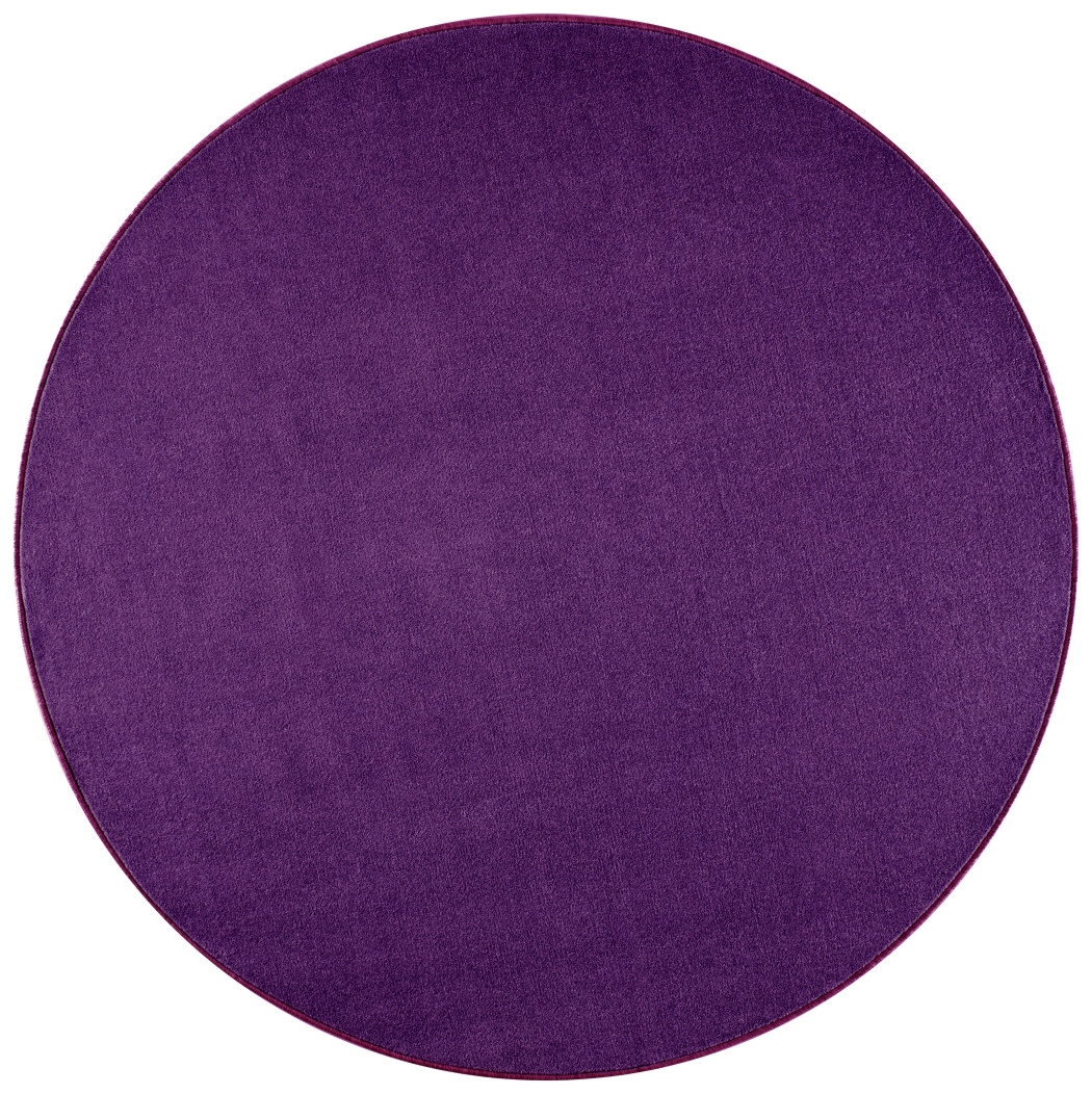 Kusový koberec Nasty 101150 Purple kruh - 200x200 (priemer) kruh cm Hanse Home Collection koberce 