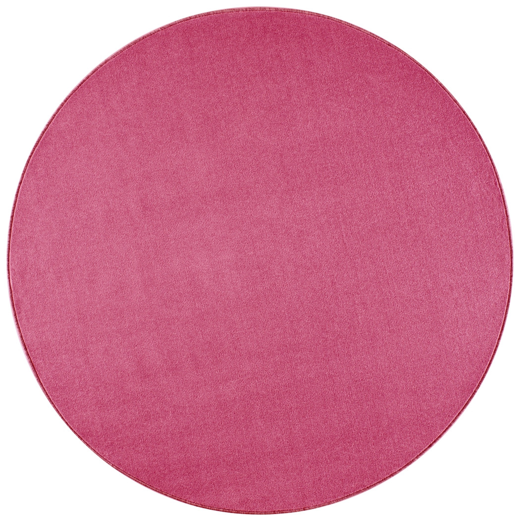 Kusový koberec Nasty 101147 Pink kruh - 133x133 (priemer) kruh cm Hanse Home Collection koberce 