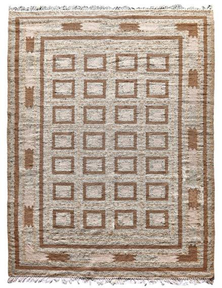Ručne viazaný kusový koberec Guggenheim DESP P81 Brown Natural - 140x200 cm Diamond Carpets koberce 