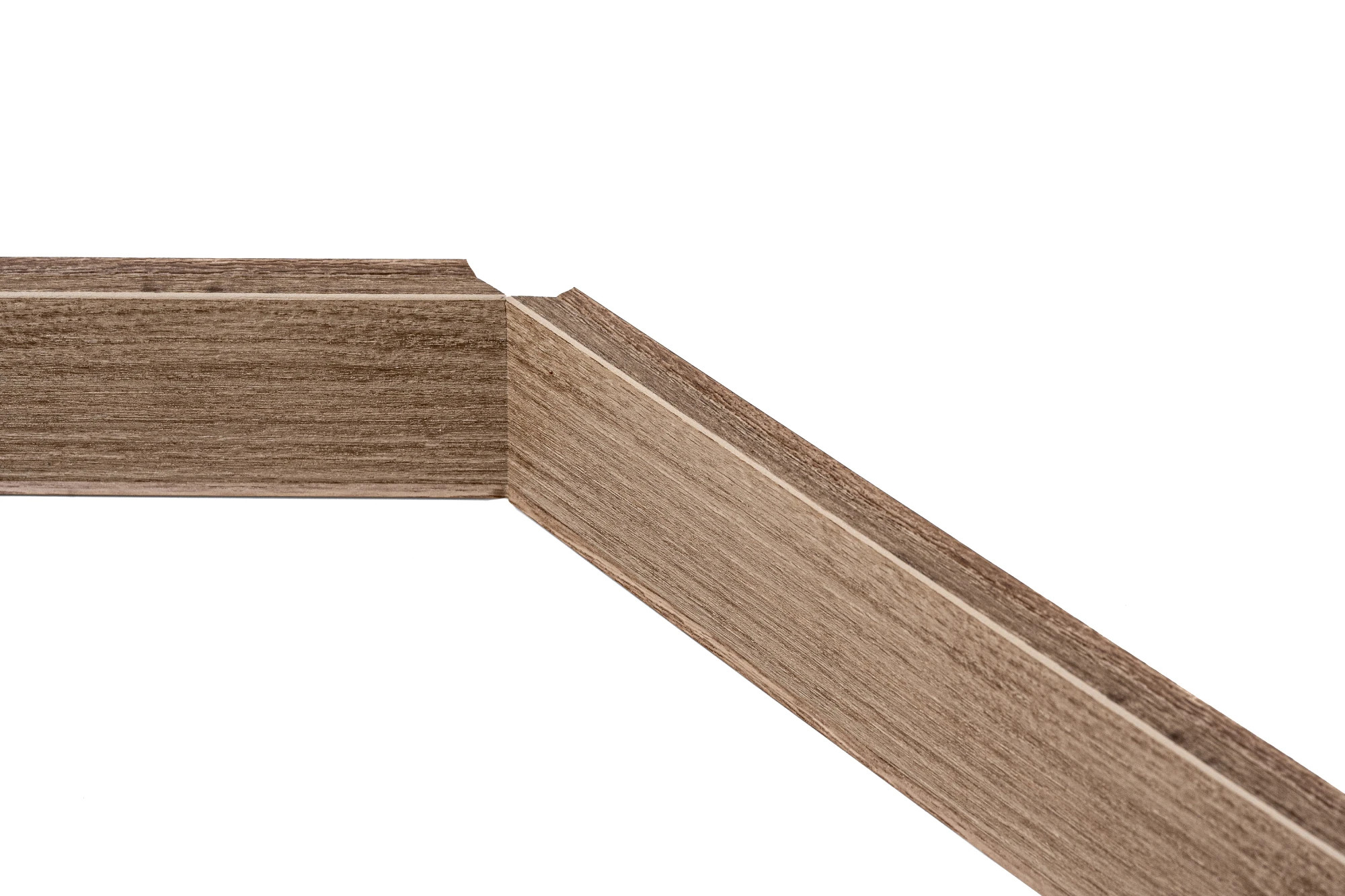 Egibi, Soklová lišta CD60 Calgary 2,5m, 2500x60x10 mm, hnedá
