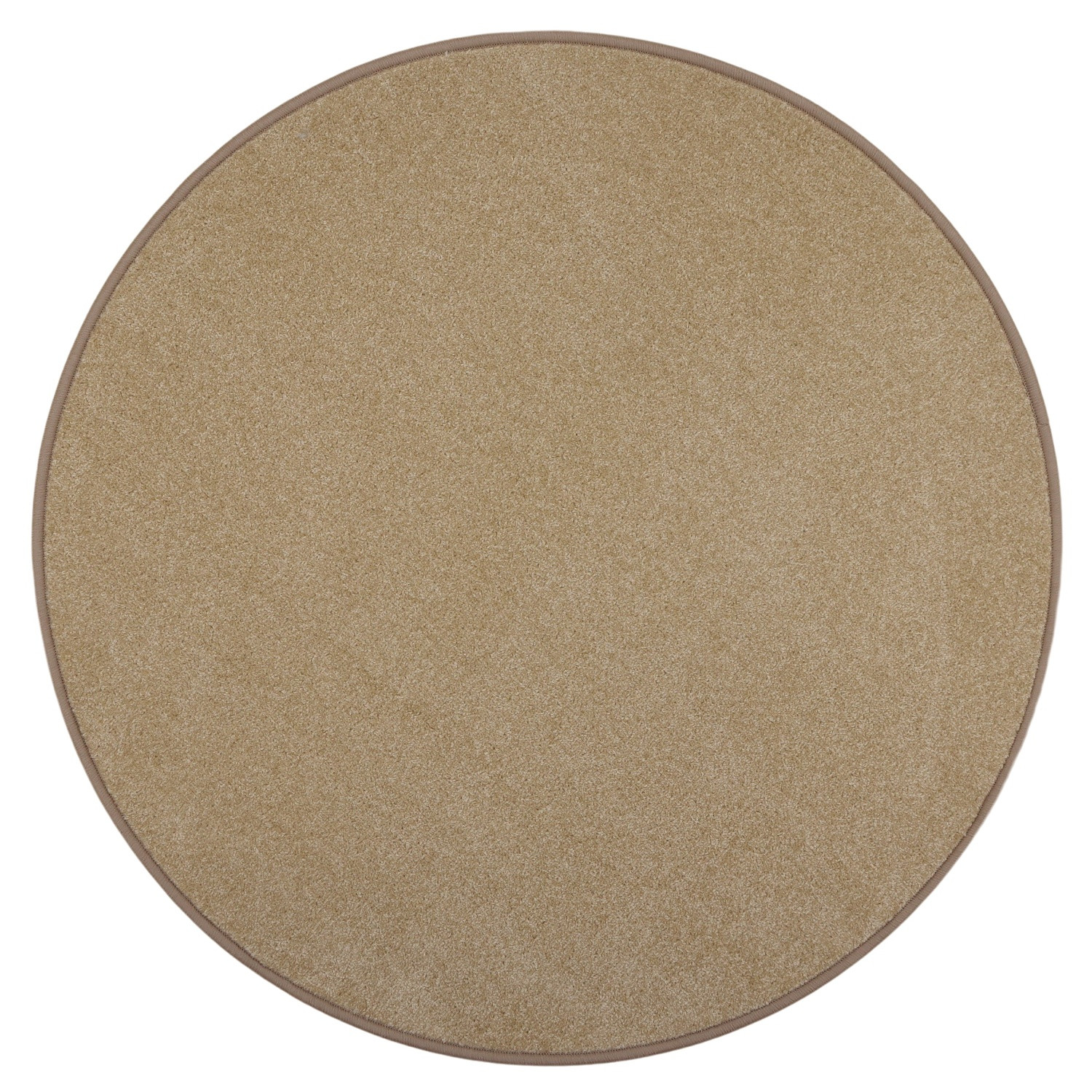 Kusový koberec Eton béžový 70 kruh - 120x120 (priemer) kruh cm Vopi koberce 
