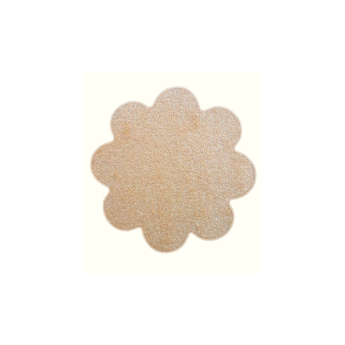 Kusový koberec Eton béžový kvetina