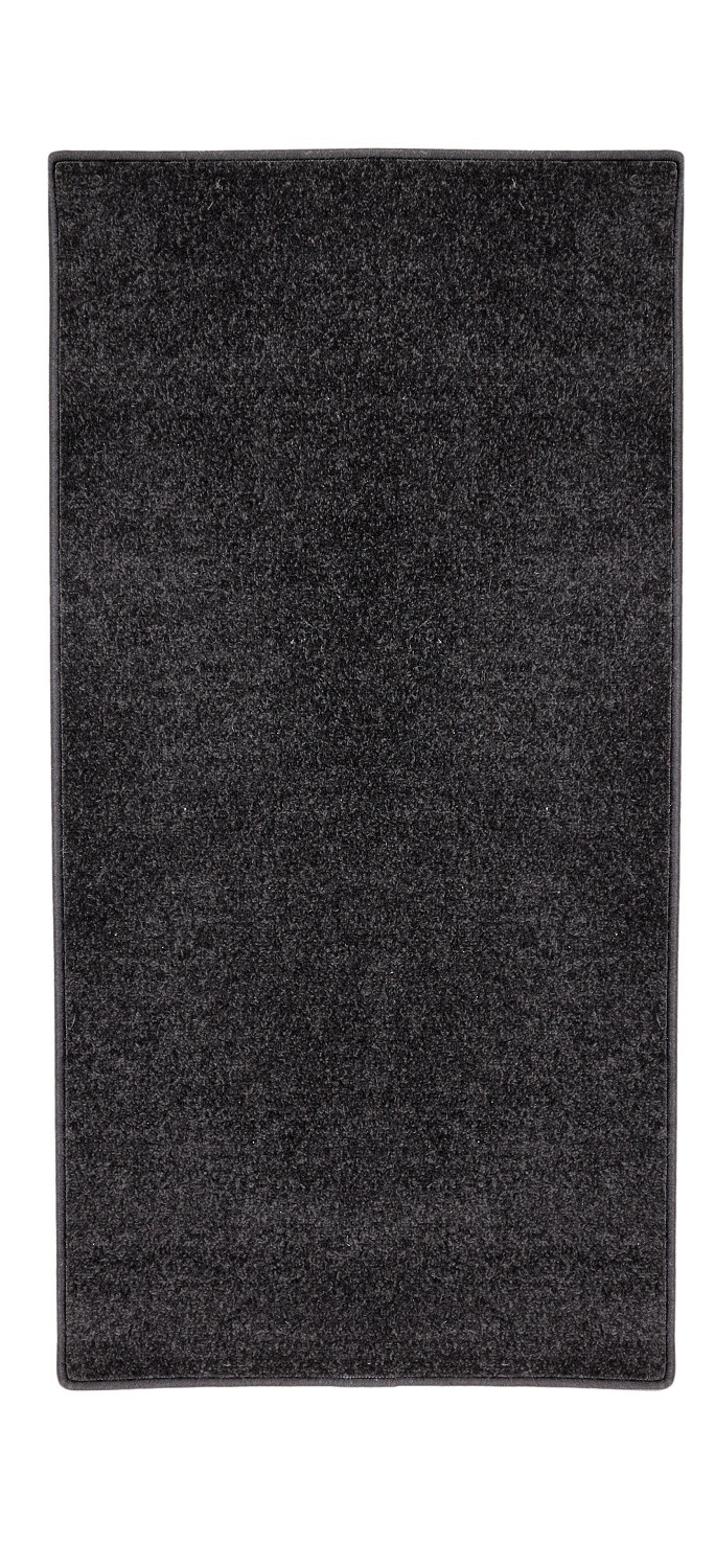 Behúň na mieru Eton čierny 78 - šíre 100 cm Vopi koberce 