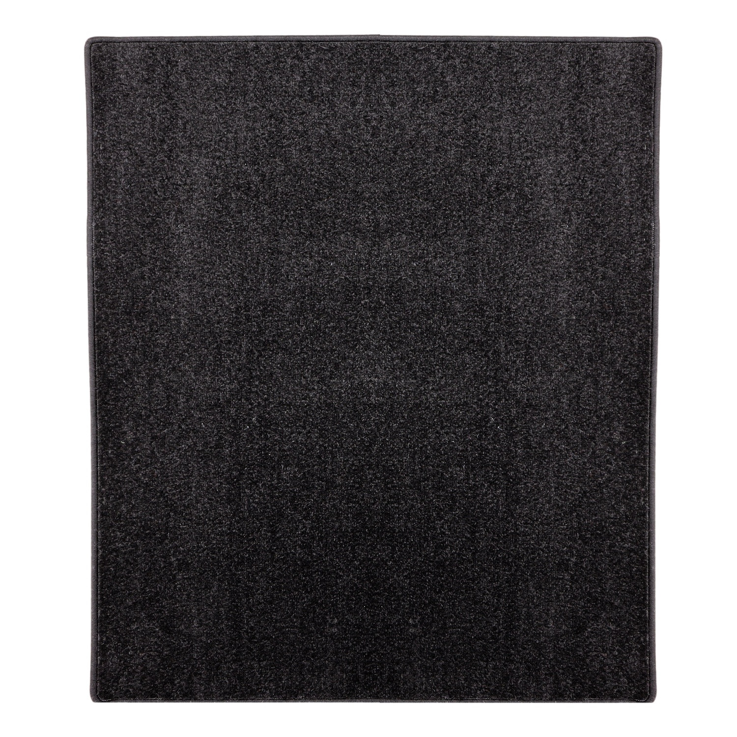 Kusový koberec Eton čierny 78 štvorec - 250x250 cm Vopi koberce 