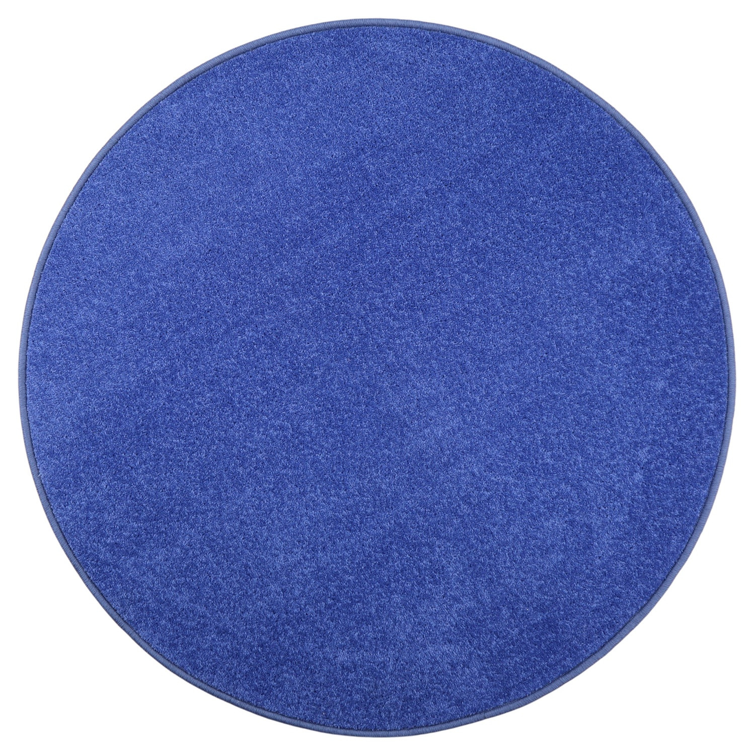 Kusový koberec Eton modrý 82 kruh - 200x200 (priemer) kruh cm Vopi koberce 