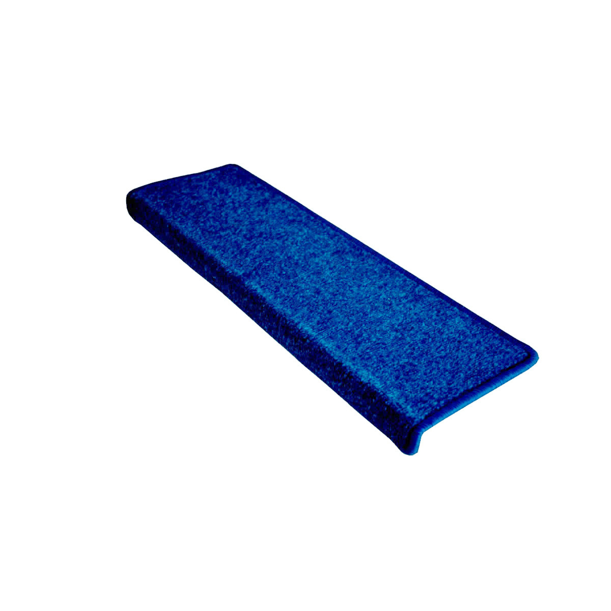 Nášľapy na schody Eton modrý obdĺžnik, samolepiaci - 24x65 obdĺžnik (rozmer vrátane ohybu) Vopi koberce 