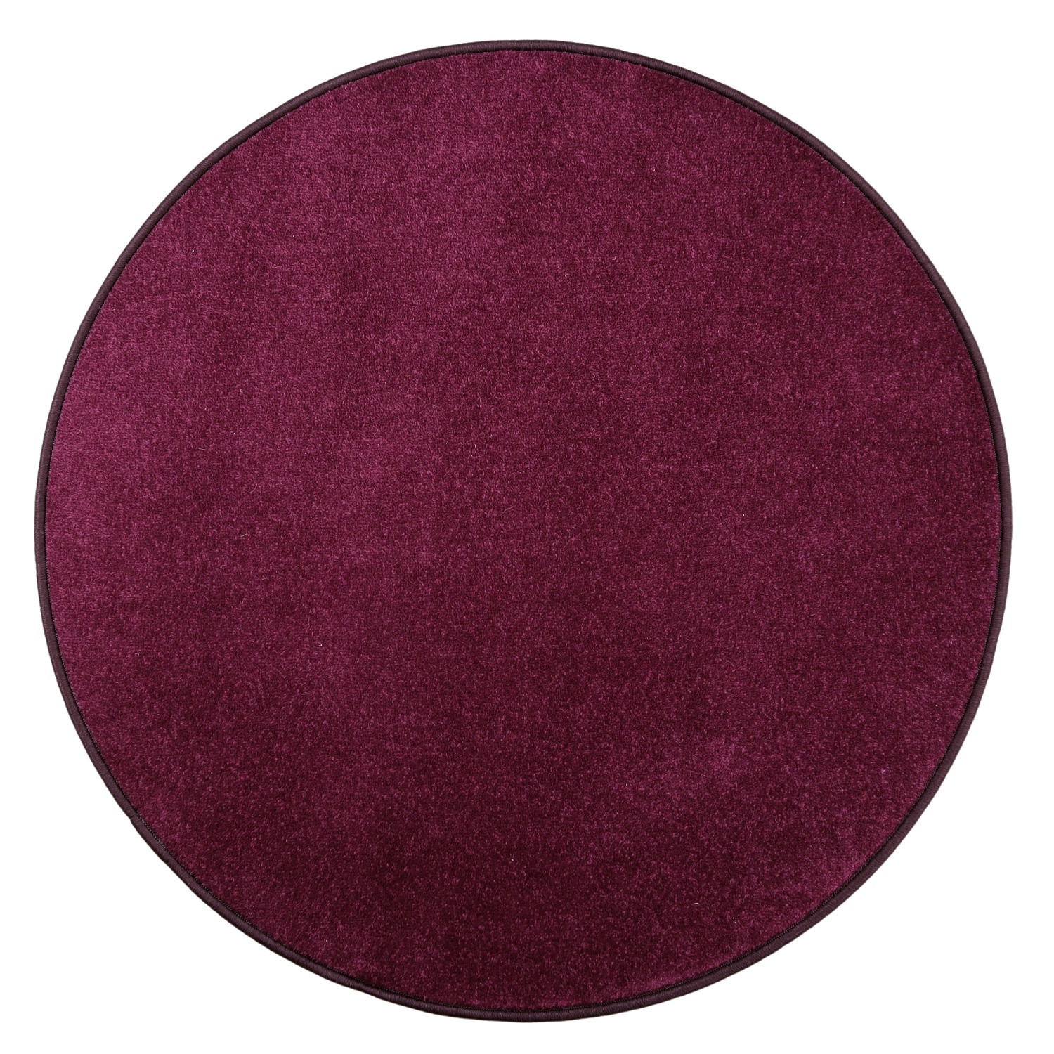 Kusový koberec Eton fialový 48 kruh - 80x80 (priemer) kruh cm Vopi koberce 