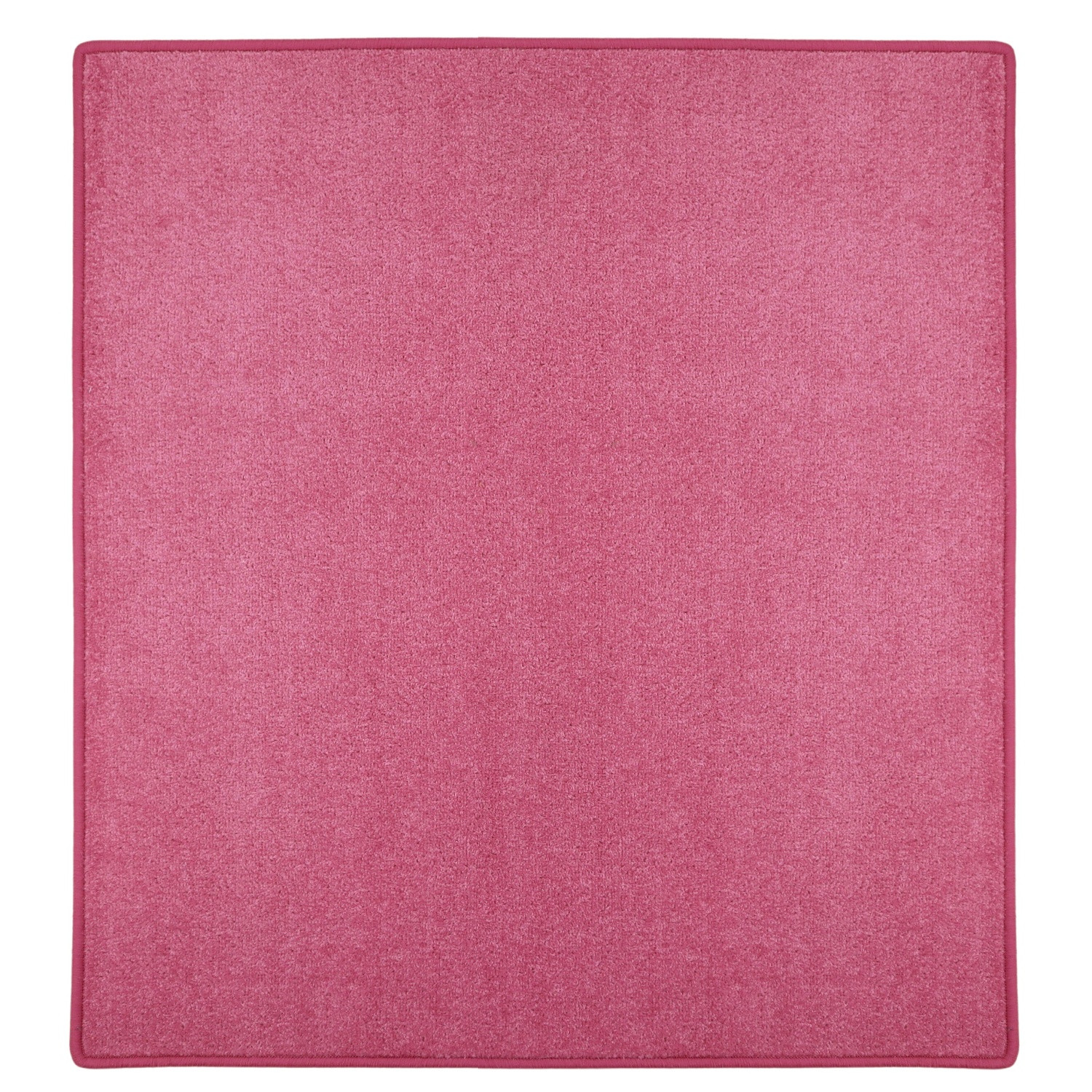 Kusový koberec Eton ružový 11 štvorec - 120x120 cm Vopi koberce 