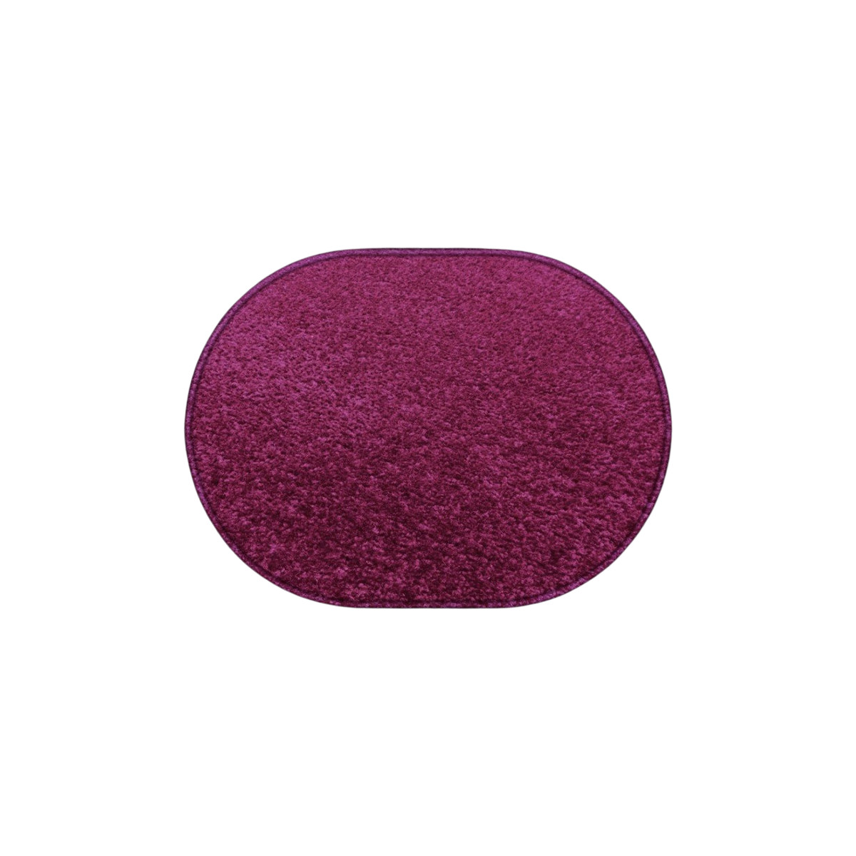 Kusový koberec Eton fialový ovál