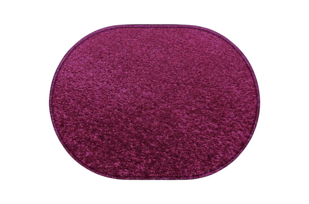 Kusový koberec Eton fialový ovál - 80x150 cm Vopi koberce 